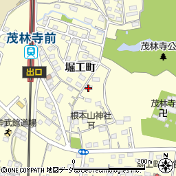 群馬県館林市堀工町1617-2周辺の地図