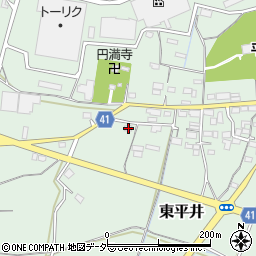 群馬県藤岡市東平井1035-2周辺の地図