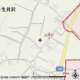 茨城県東茨城郡茨城町生井沢470周辺の地図