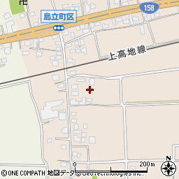 長野県松本市島立2651周辺の地図