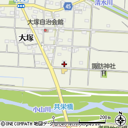 埼玉県深谷市大塚333周辺の地図