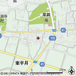 群馬県藤岡市東平井1013周辺の地図