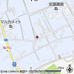 茨城県石岡市下林3297-9周辺の地図