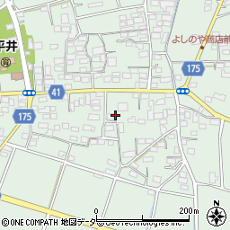 群馬県藤岡市東平井1167周辺の地図