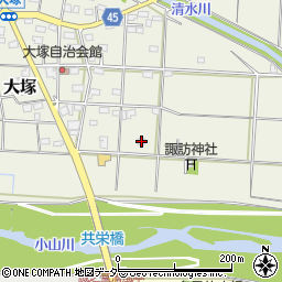 埼玉県深谷市大塚344周辺の地図