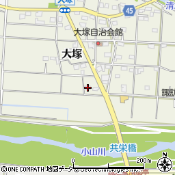 埼玉県深谷市大塚141-2周辺の地図