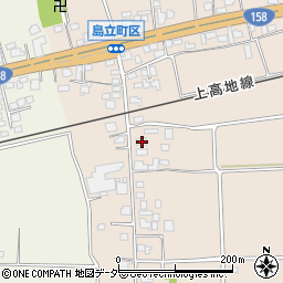 長野県松本市島立2736周辺の地図