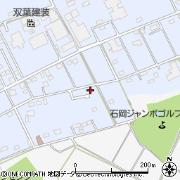 茨城県石岡市下林2452-8周辺の地図