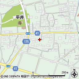 群馬県藤岡市東平井1148-1周辺の地図