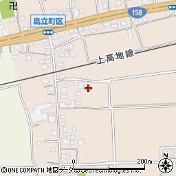 長野県松本市島立2655周辺の地図