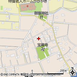 埼玉県深谷市成塚周辺の地図