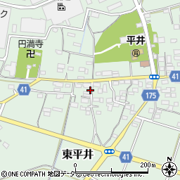 群馬県藤岡市東平井1029-1周辺の地図