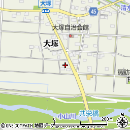埼玉県深谷市大塚146周辺の地図