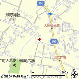 群馬県館林市堀工町410周辺の地図