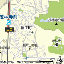 群馬県館林市堀工町1615周辺の地図