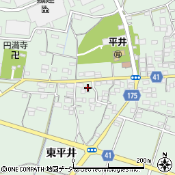 群馬県藤岡市東平井1027周辺の地図