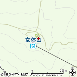 筑波山周辺の地図
