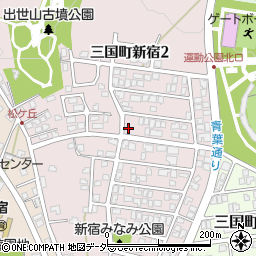 新宿なか公園周辺の地図