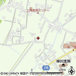 長野県松本市梓川梓1020-1周辺の地図