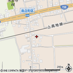 長野県松本市島立2737周辺の地図