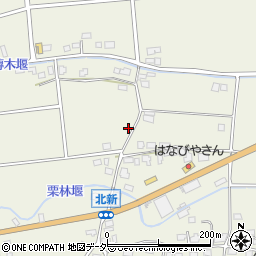 長野県松本市新村（北新東）周辺の地図
