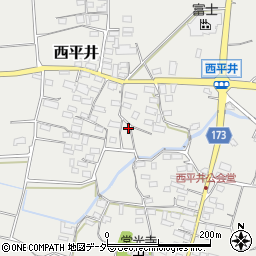 群馬県藤岡市西平井1001周辺の地図