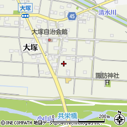 埼玉県深谷市大塚329周辺の地図