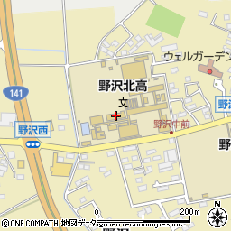 長野県立野沢北高等学校周辺の地図