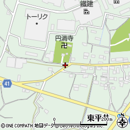 群馬県藤岡市東平井1034周辺の地図