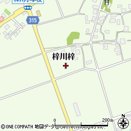 長野県松本市梓川梓1291周辺の地図