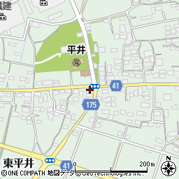 群馬県藤岡市東平井1020周辺の地図