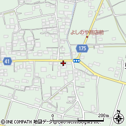 群馬県藤岡市東平井1203-2周辺の地図