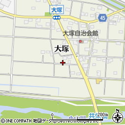 埼玉県深谷市大塚173周辺の地図