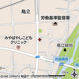 長野県松本市島立1740周辺の地図