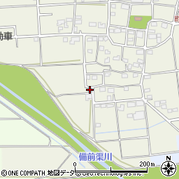 埼玉県深谷市町田388周辺の地図