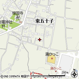 埼玉県本庄市東五十子610-1周辺の地図