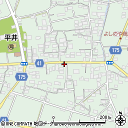 群馬県藤岡市東平井1140周辺の地図