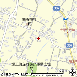 群馬県館林市堀工町719-2周辺の地図