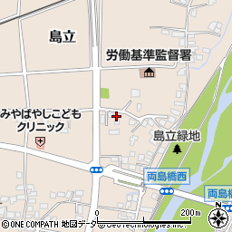 長野県松本市島立1739周辺の地図
