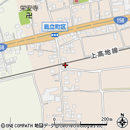 長野県松本市島立2506周辺の地図