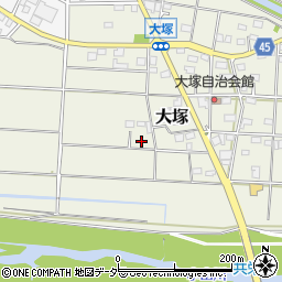 埼玉県深谷市大塚周辺の地図