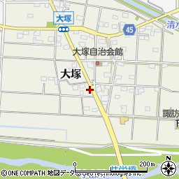 埼玉県深谷市大塚183周辺の地図