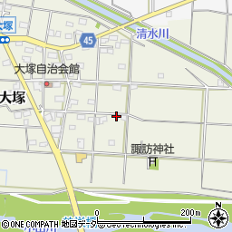 埼玉県深谷市大塚348周辺の地図