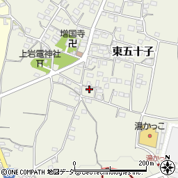 埼玉県本庄市東五十子615周辺の地図