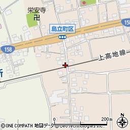 長野県松本市島立2497周辺の地図