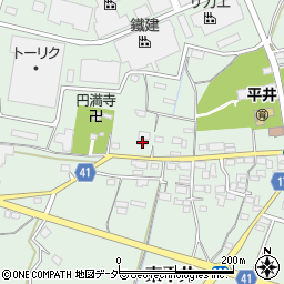 群馬県藤岡市東平井1083-1周辺の地図