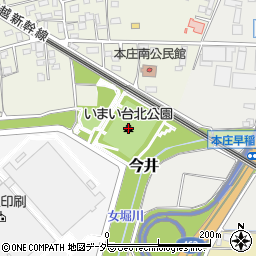 いまい台北公園周辺の地図