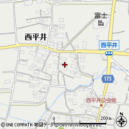 群馬県藤岡市西平井1212周辺の地図