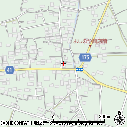 群馬県藤岡市東平井1202-1周辺の地図