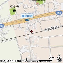 長野県松本市島立2508周辺の地図